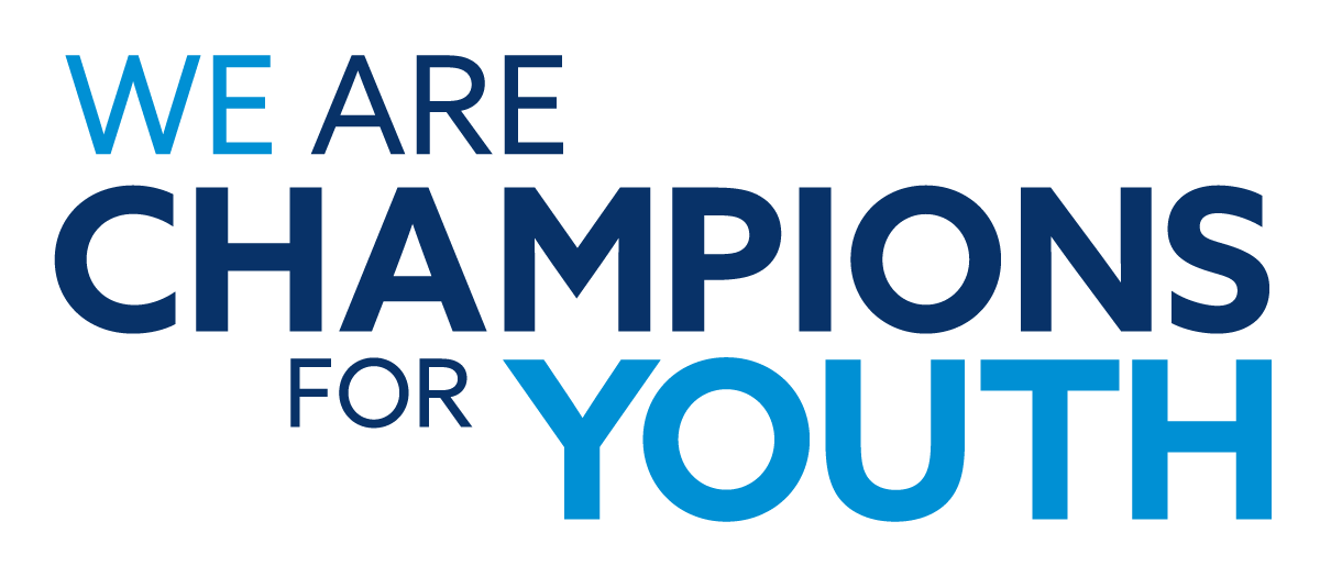 We are champions for youth
